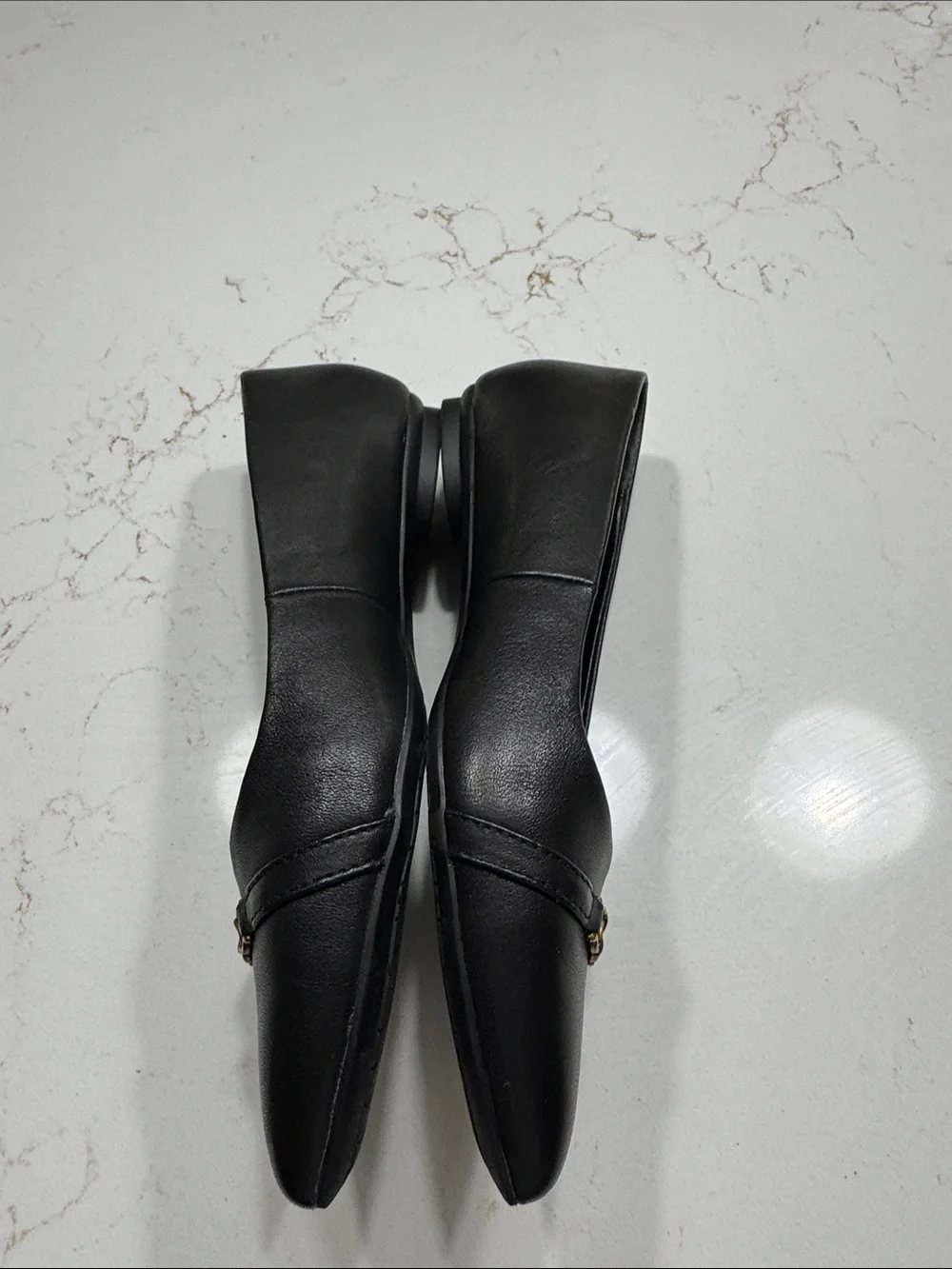 Giani Bernini Women's Bentlley Pointed Toe Flats Black Size 6.5
